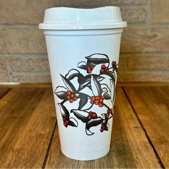 Starbucks 2019 Cherry Coffee Bean Tree Limited Edition Reusable Cup - Picture 3 of 10